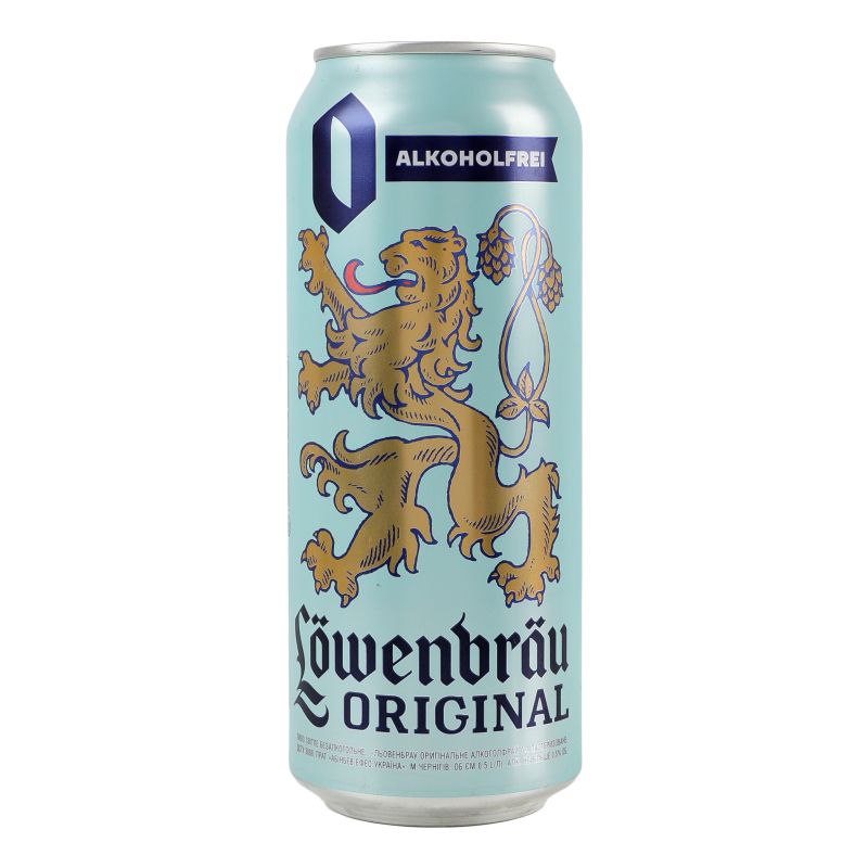Пиво б/а Lowenbrau Original 0,05% 0.5 л з/б